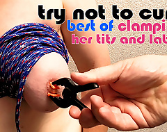 XMas Special: Best of clamps pain - try war cry to cum