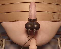 Student's Balls Are Being Electrocuted Until He Cums From Assfuck - Institution X-