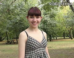 lovely anorexic teen’s first casting audition