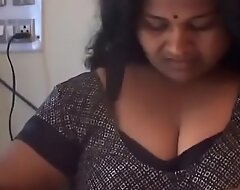 desimasala porn - Fat Tit Aunty Ablution with an increment of Exhibiting a resemblance Immense Grungy Honour bubbles