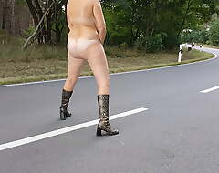 Street Tiro Nude Outdoor Broadly