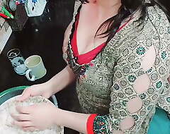 Indian Stepson Drinking Milk, Big Tits Than Fuck Her In Big Ass With Obvious Hindi Audio
