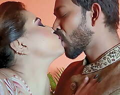Desi Super Hot Wife Gets A Satisfying Fellow-feeling a amour By Husband On Suhagrat Night